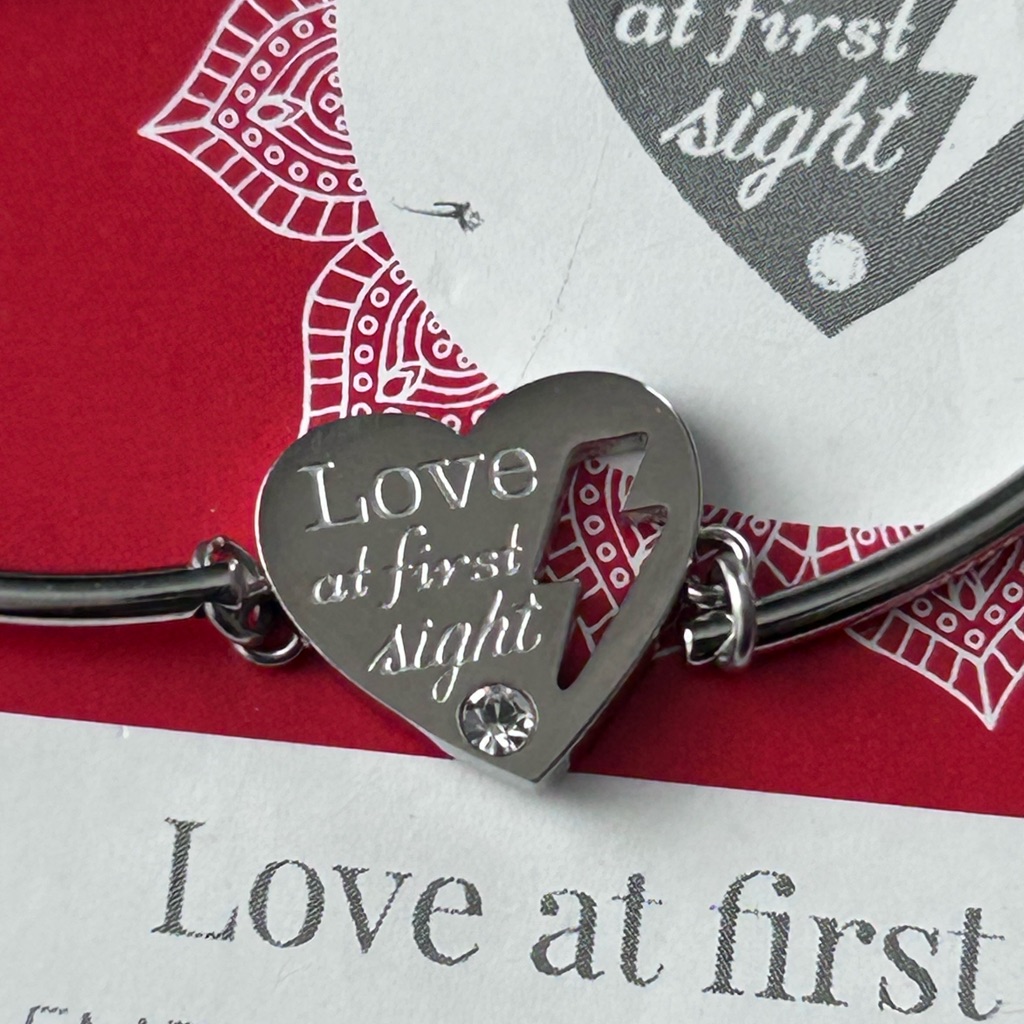 Silver Heart Bracelet With Engraving. By Brosway